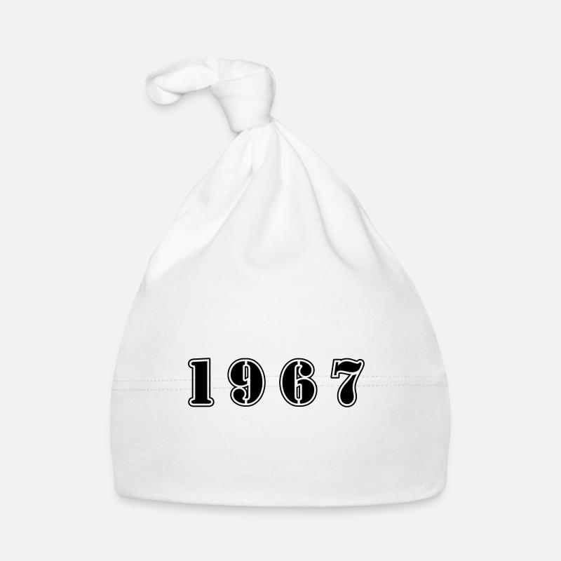 1967 anniversaire Bonnet bio Bébé