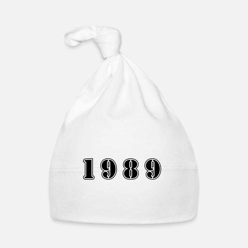 1989 year birthday Organic Baby Cap