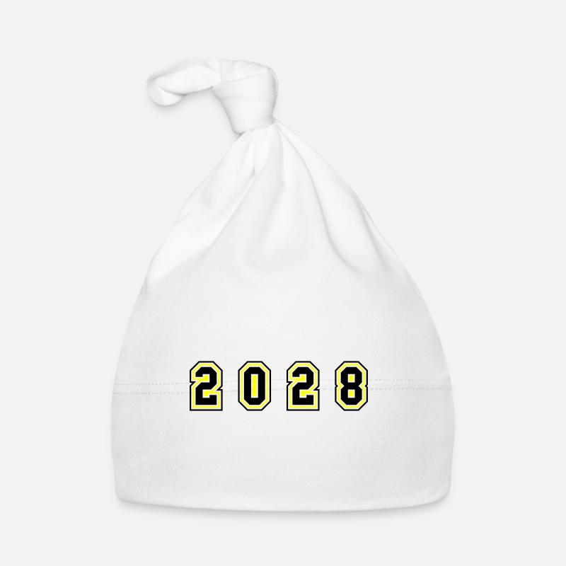 Numéro de l’année 2028 Bonnet bio Bébé