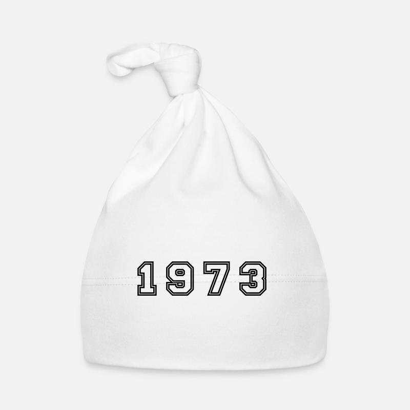 Numéro de l’année 1973 Bonnet bio Bébé