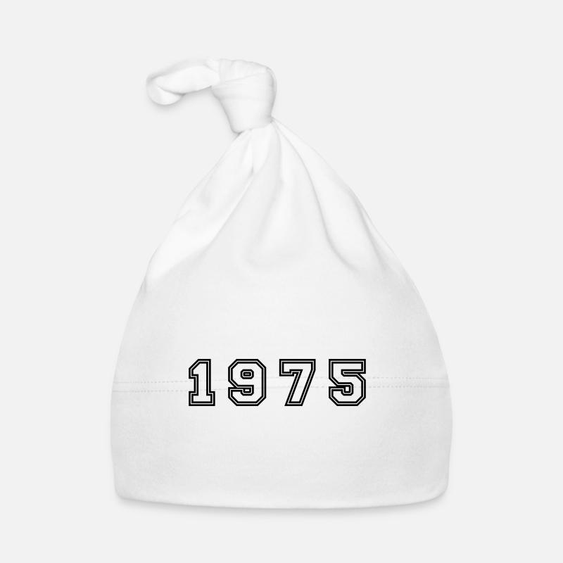 Numéro de l’année 1975 Bonnet bio Bébé