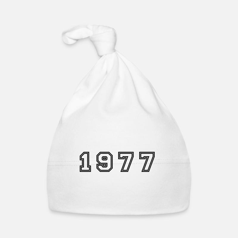 Numéro de l’année 1977 Bonnet bio Bébé