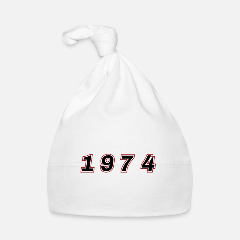 Numéro de l’année 1974 Bonnet bio Bébé