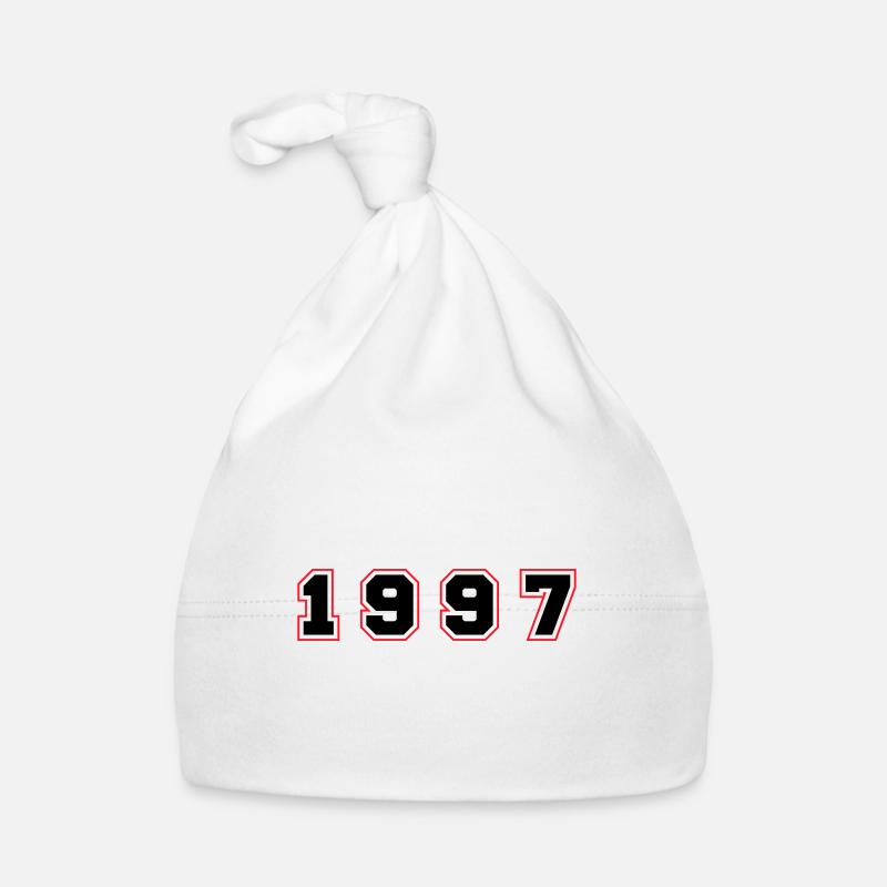 1997 Year Number Organic Baby Cap