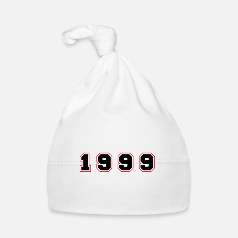 1999 Year Number Organic Baby Cap