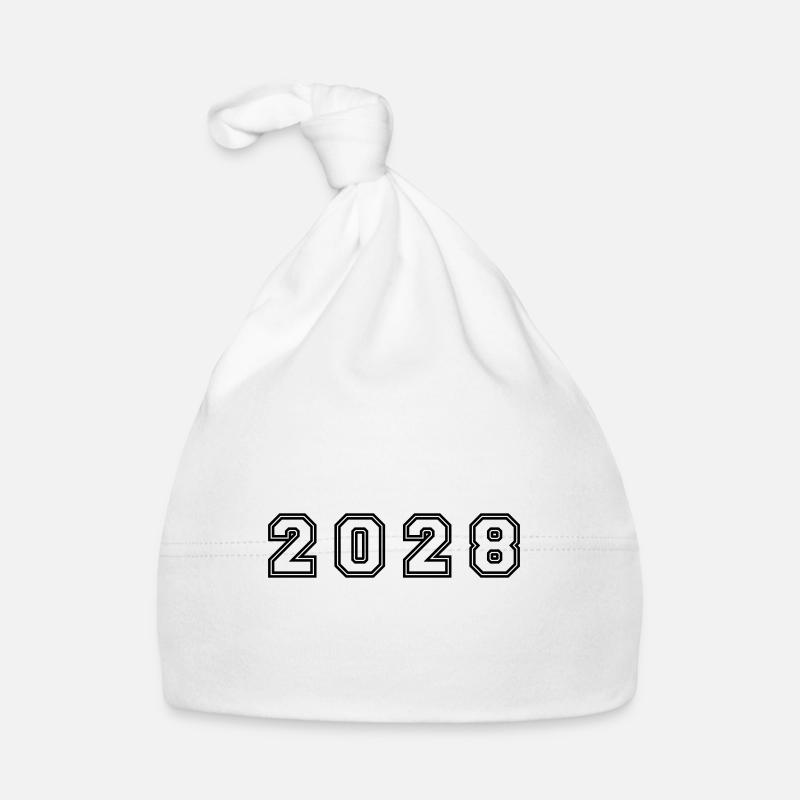 Numéro de l’année 2028 Bonnet bio Bébé