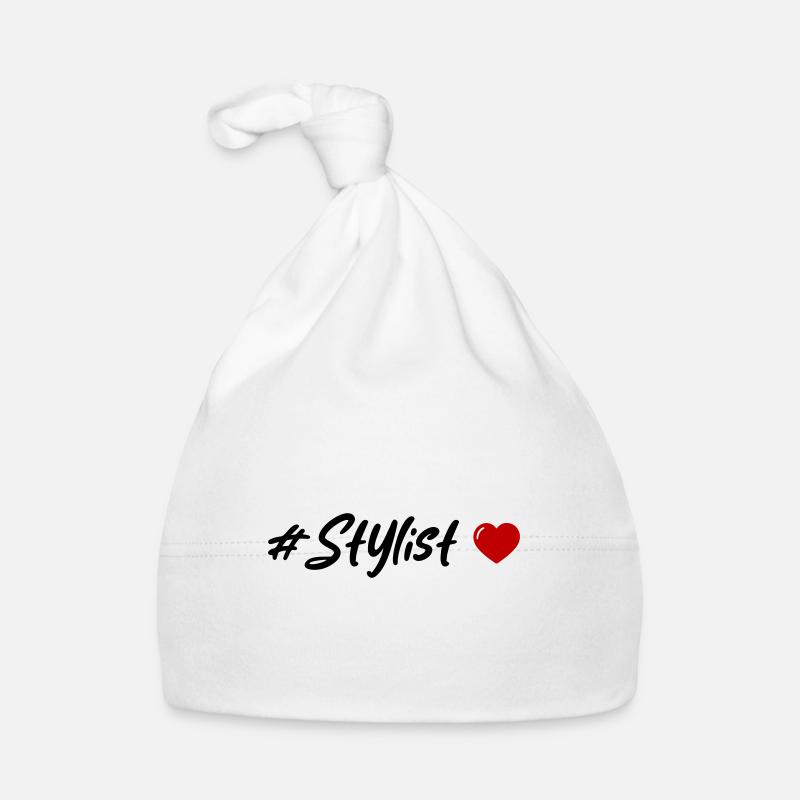 Stylist Heart Organic Baby Cap