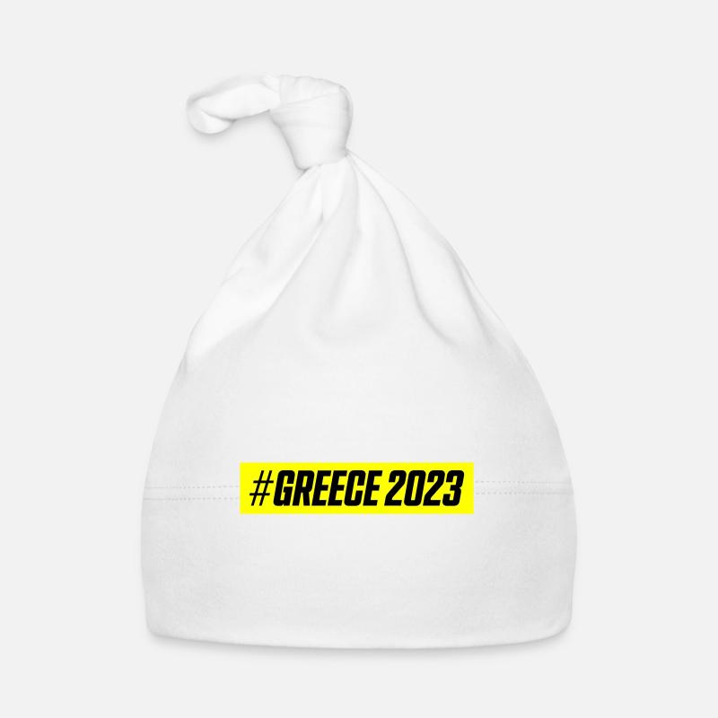Greece 2023 Baby Bio-Mütze