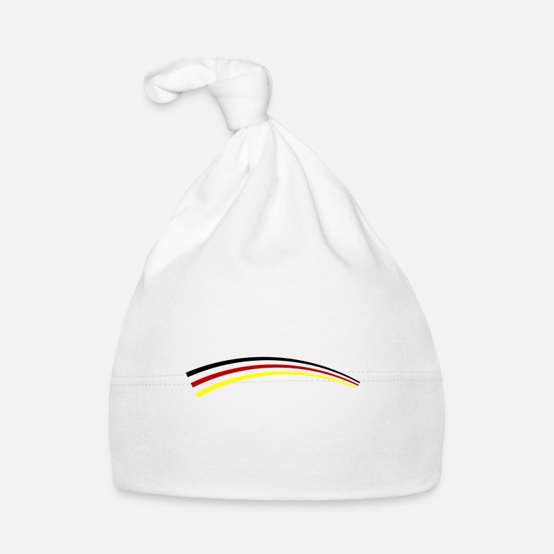 Symbole du drapeau de l’Allemagne Bonnet bio Bébé