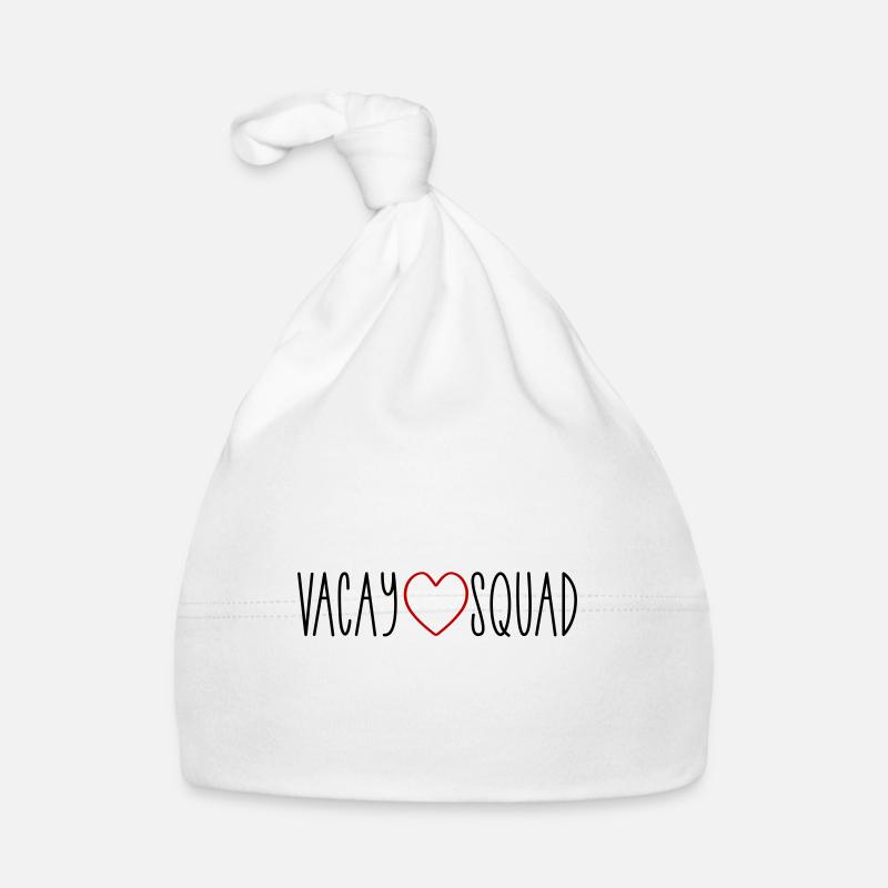 Vacay Squad Herz Baby Bio-Mütze