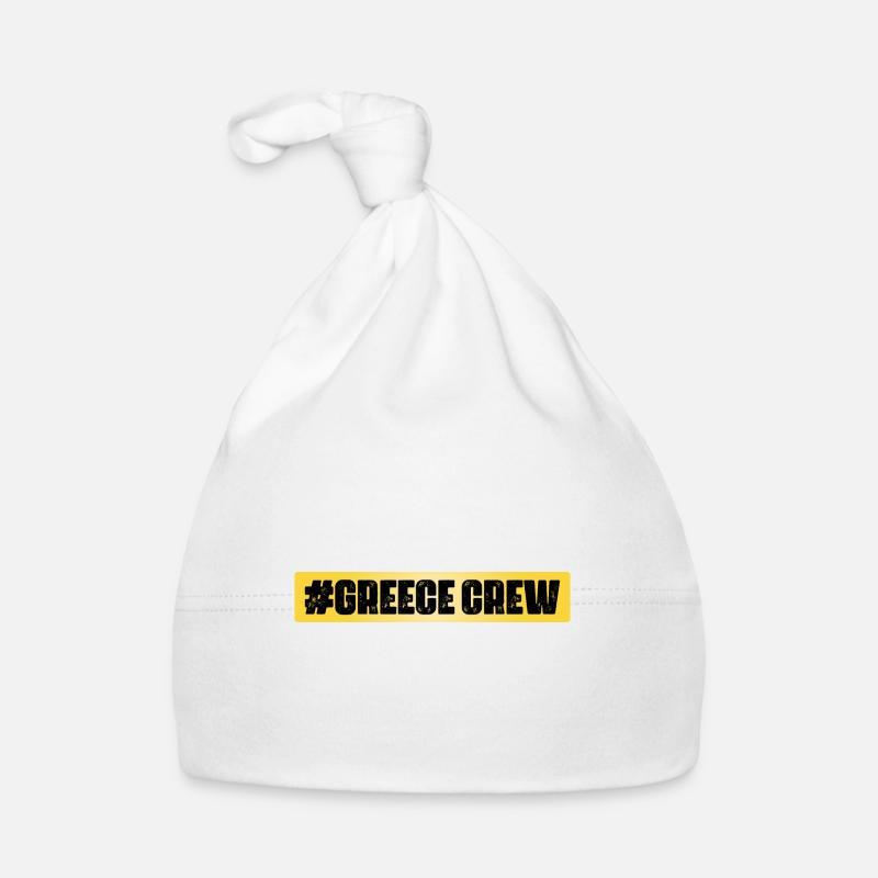 Équipage Grèce Bonnet bio Bébé