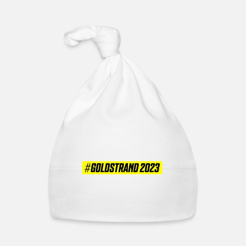 Goldstrand 2023 Baby Bio-Mütze
