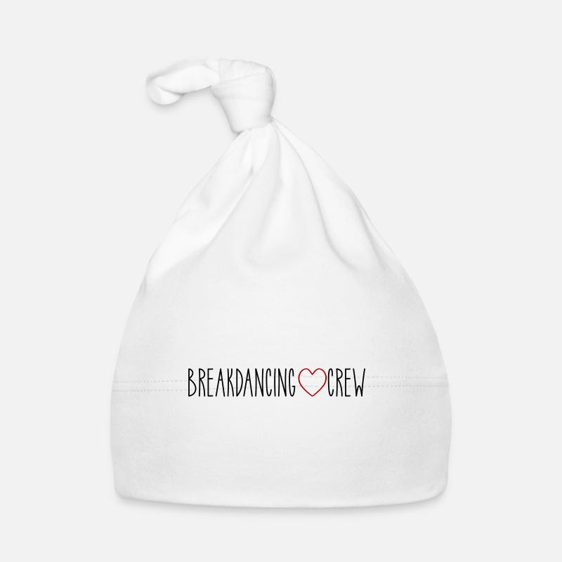 Breakdancing Crew Herz Baby Bio-Mütze