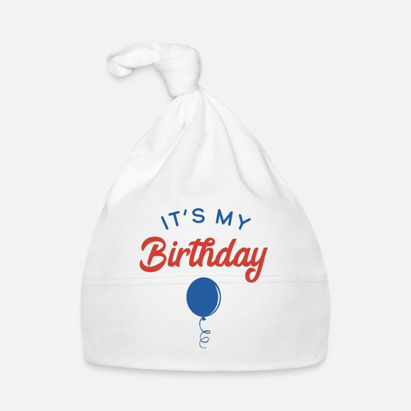 C’est mon anniversaire Bonnet bio Bébé