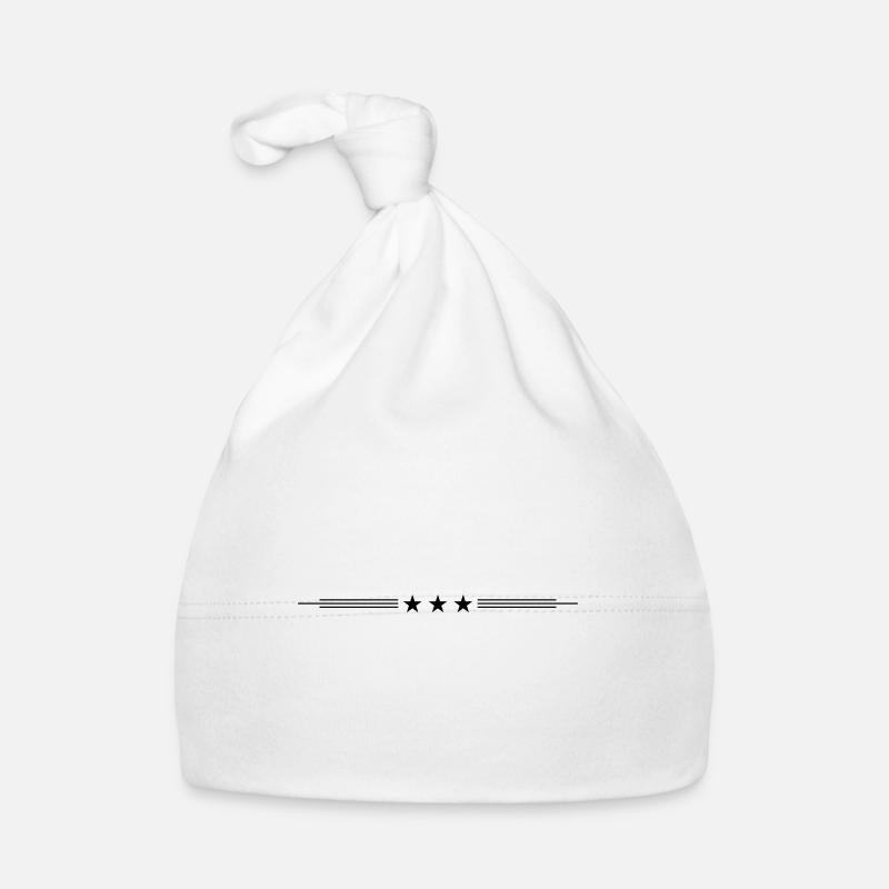Élément de ligne d’étoile Bonnet bio Bébé