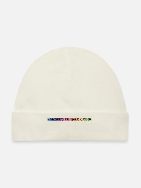 Lloret De Mar Crew - Organic Baby Cap - white - Front