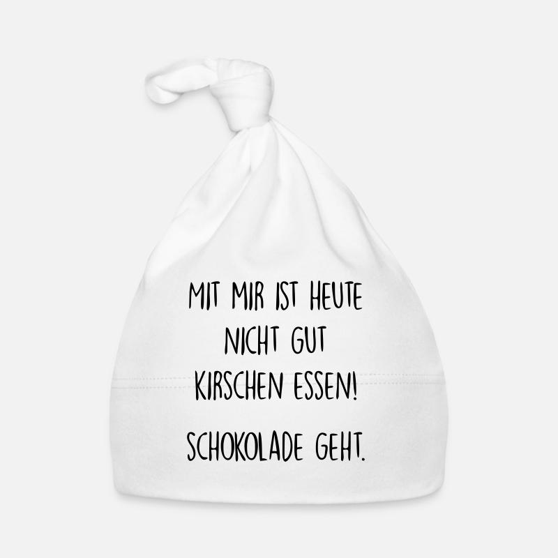 Nicht gut Kirschen essen Baby Bio-Mütze