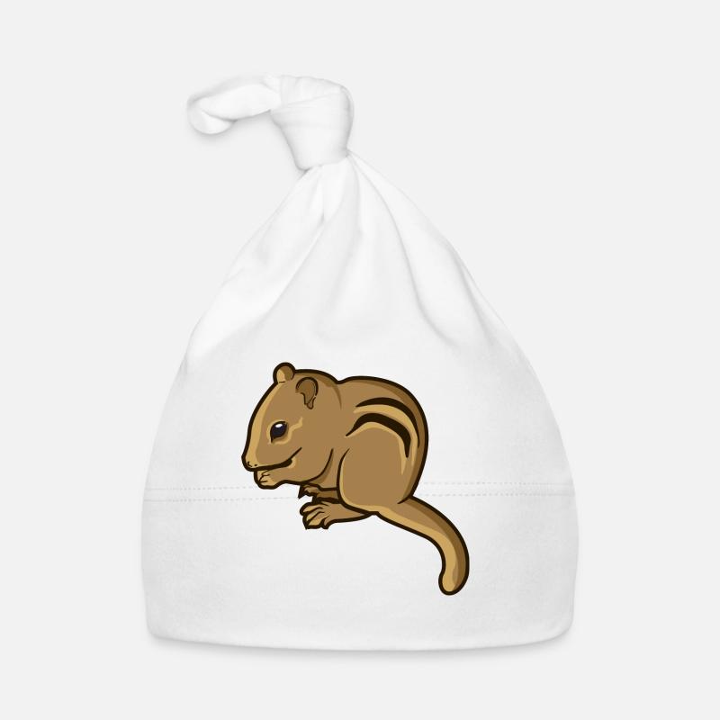 Chipmunk chipmunk rodent gift rodent Organic Baby Cap