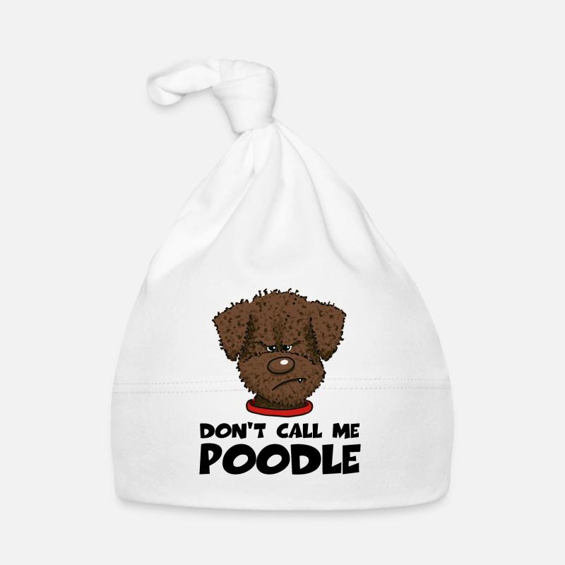 Poodle1 2 Baby Bio-Mütze