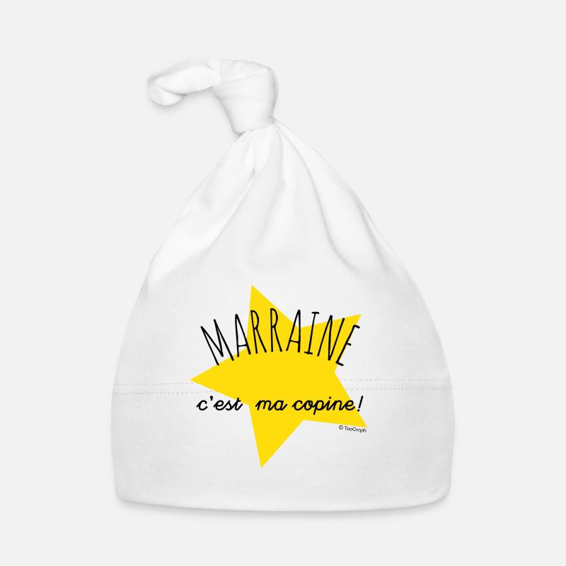 Marraine c'est ma copine Bonnet bio Bébé