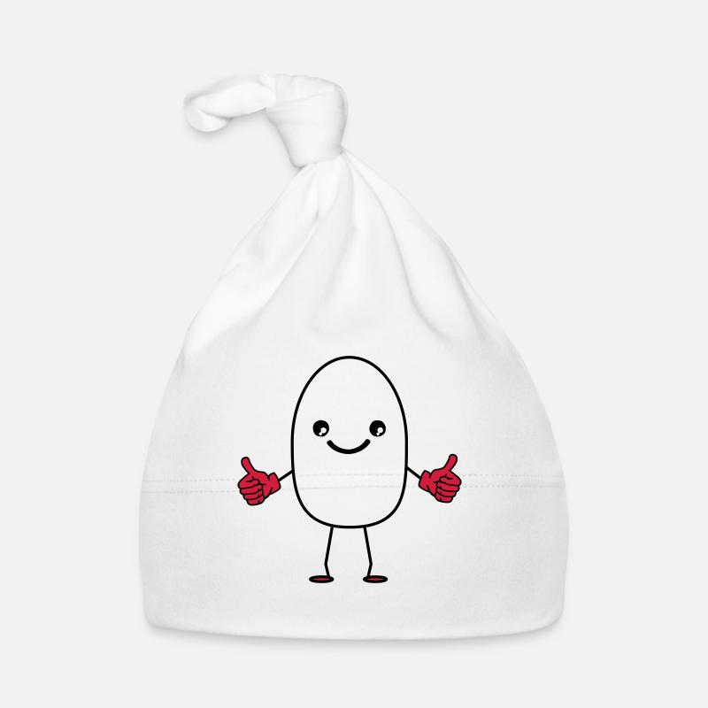 laughing egg Organic Baby Cap