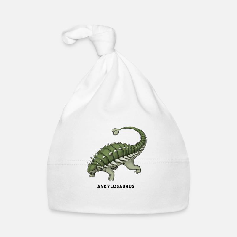 Ankilosaurus Organic Baby Cap