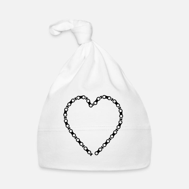 Bicycle chain Organic Baby Cap
