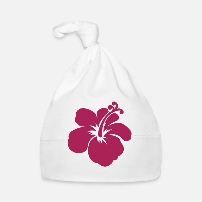 fleur d'hibiscus Bonnet bio Bébé