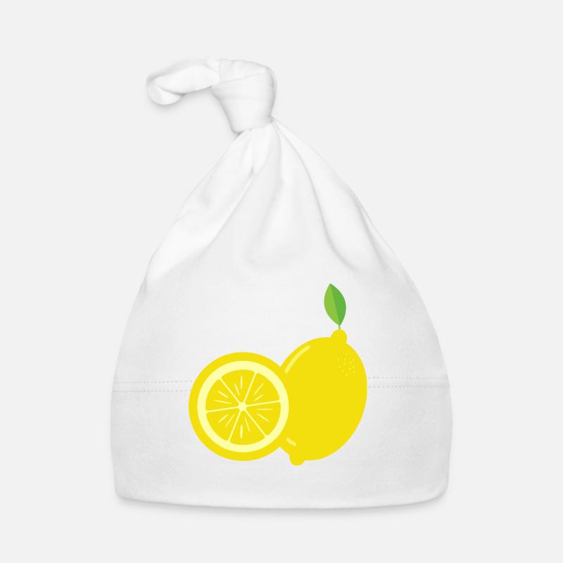 Zitrone - Just a lemon Baby Bio-Mütze