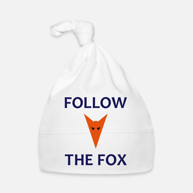 ★ Design colors can be changed ★ Follow the fox (fox) Organic Baby Cap