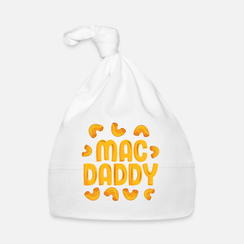 Mac Daddy Mac N Cheese Lover père drôle Bonnet bio Bébé