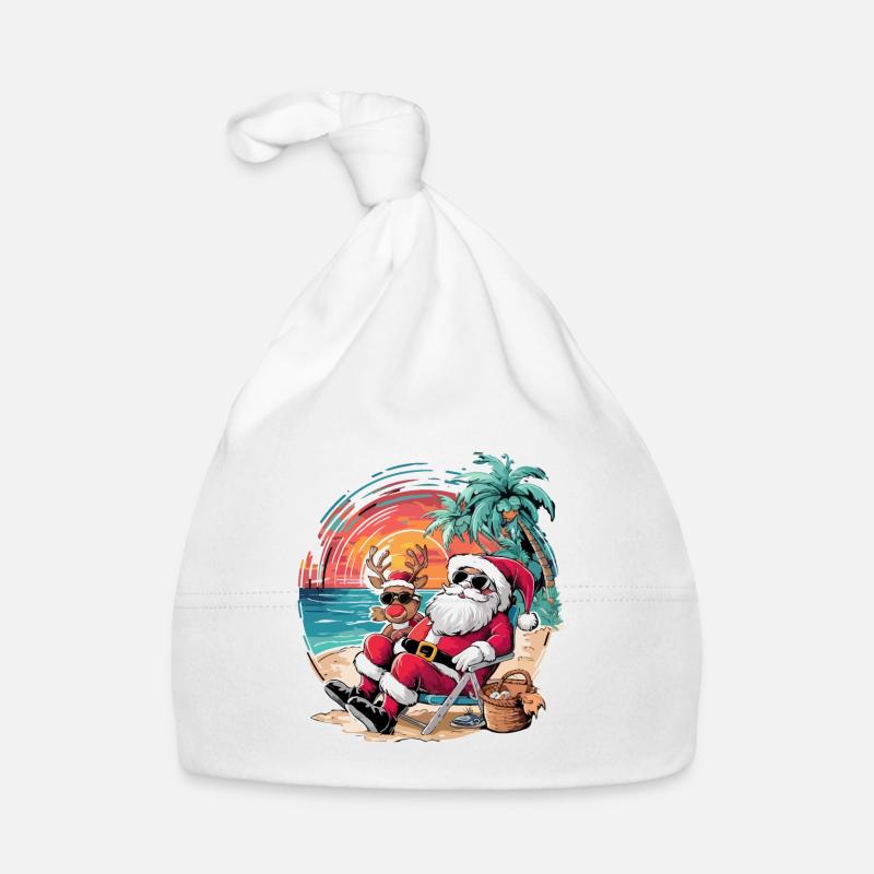 Weihnachten im Juli Baby Bio-Mütze