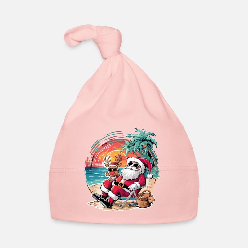 Weihnachten im Juli Baby Bio-Mütze