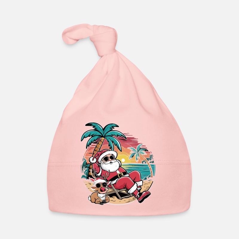 Weihnachten im Juli Baby Bio-Mütze