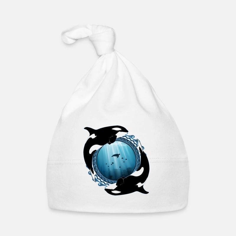 Orques orques Bonnet bio Bébé