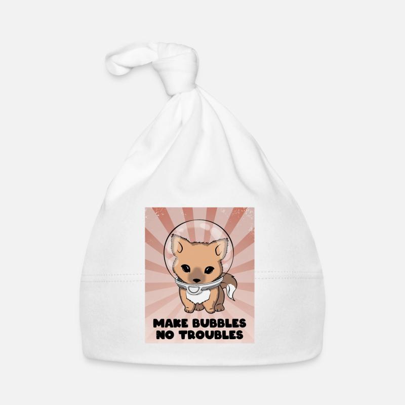 Faites des bulles sans problèmes Bonnet bio Bébé