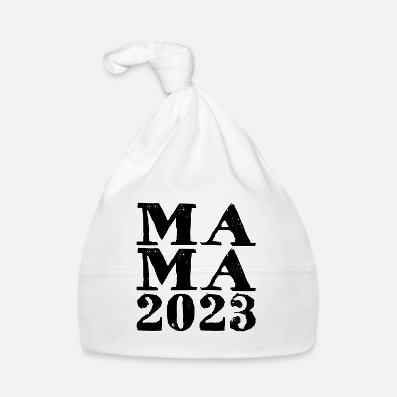 Mama 2023, Mutter werden, Eltern, Schwangerschaft Baby Bio-Mütze