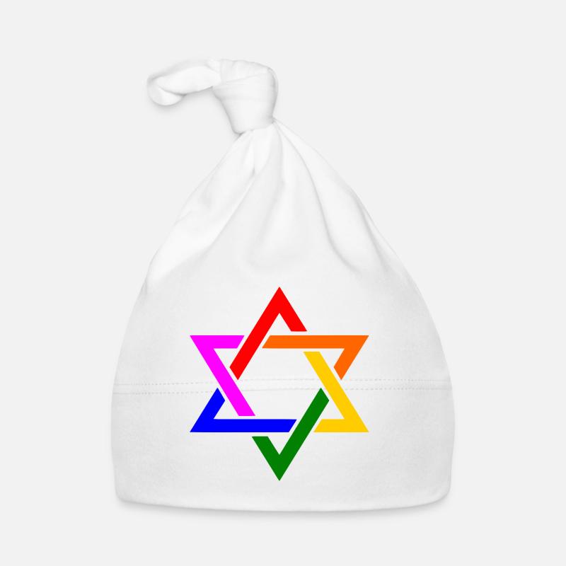 Israel lgbt - Bonnet bio Bébé - blanc