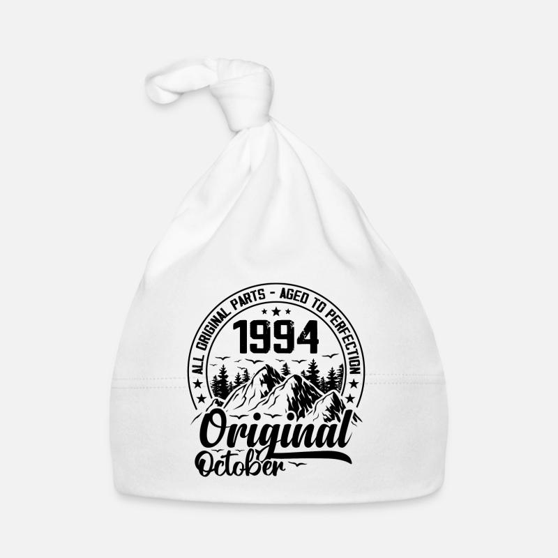 1994 October Original: 30 Years Anniversary Gift Organic Baby Cap