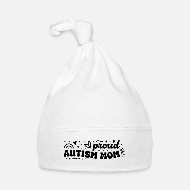 Mutter mit Autismus Baby Bio-Mütze