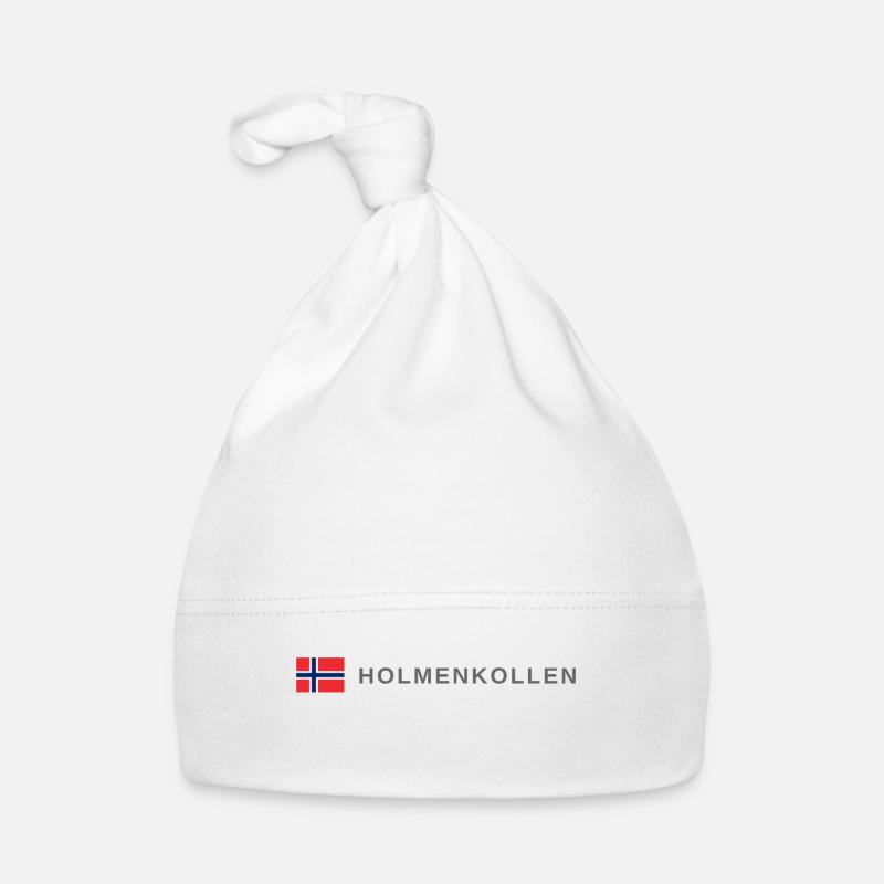 Holmenkollen Norwegen Baby Bio-Mütze