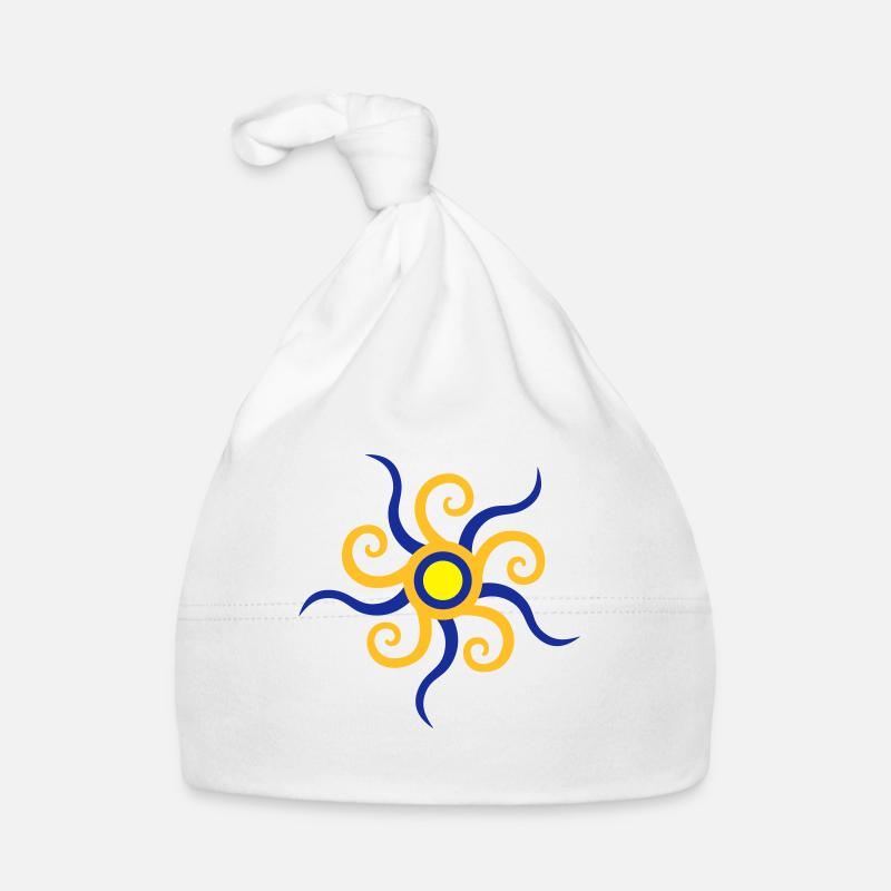 Sonnensymbol Baby Bio-Mütze