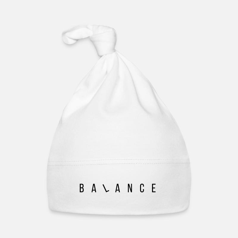 Balance - Schlicht und Aussagekräftig Baby Bio-Mütze
