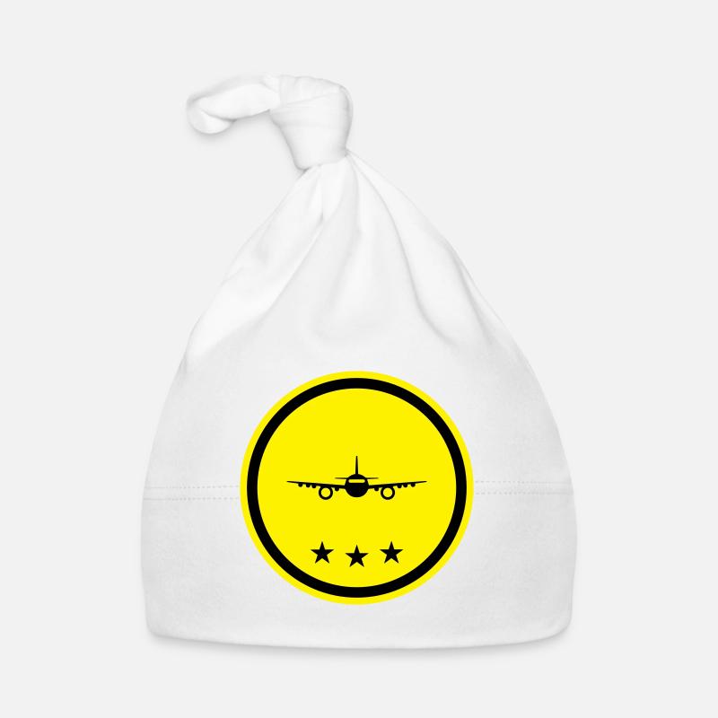 Symbole de l’avion Bonnet bio Bébé