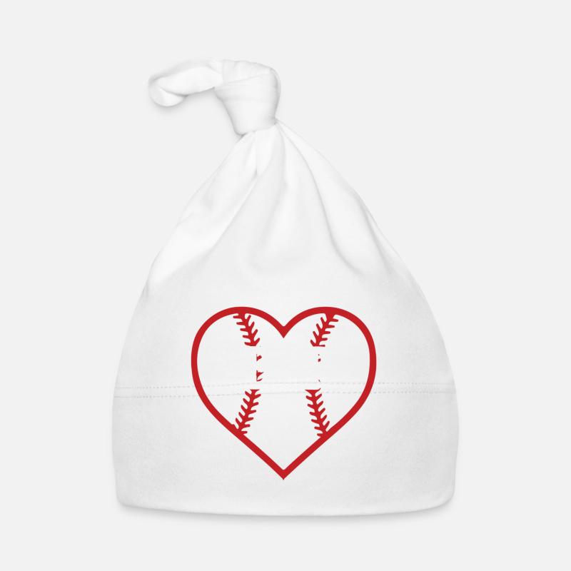 Le baseball aime le sport Bonnet bio Bébé