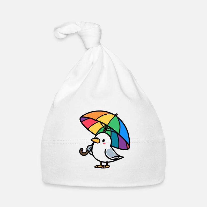 Möwe Regenschirm Baby Bio-Mütze
