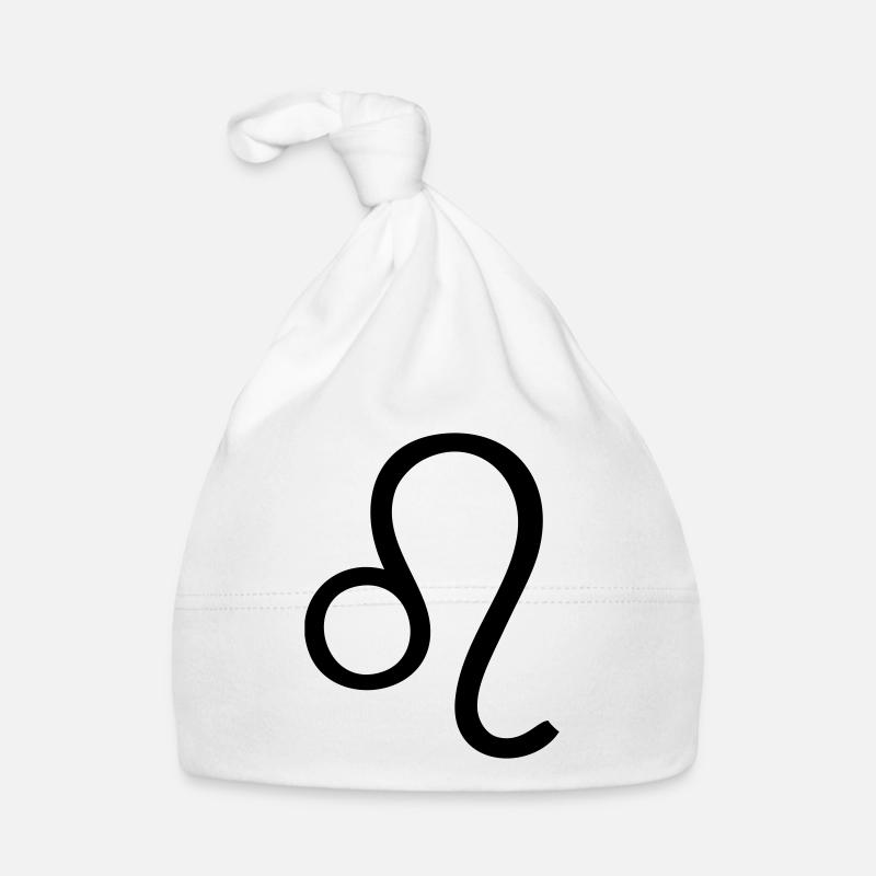 lion astro symbol Organic Baby Cap