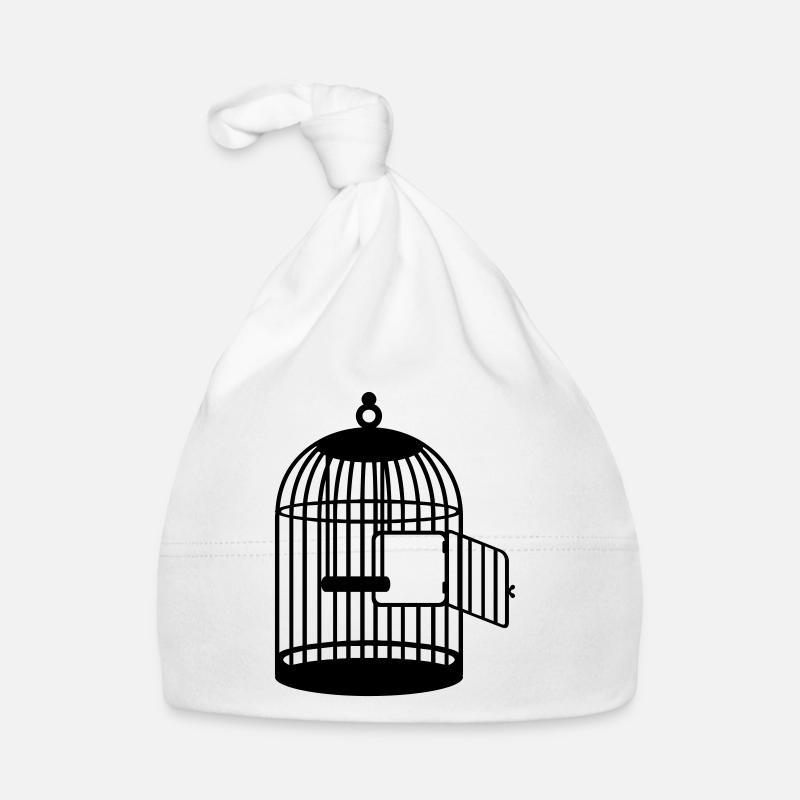 Leerer Käfig / empty cage (1c) Organic Baby Cap