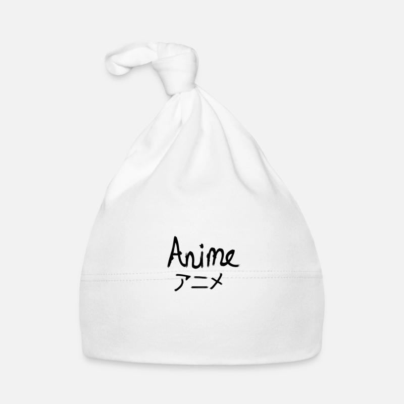 Anime Caligraphy Baby Bio-Mütze