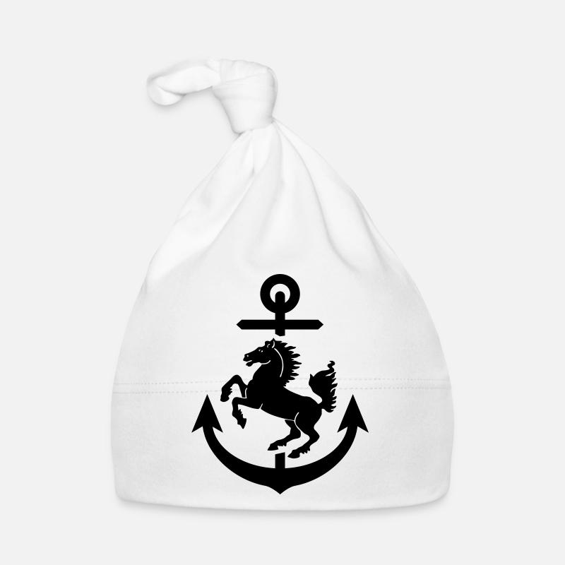 Stuttgart Wappen Anker, Stuttgarter Baby Bio-Mütze